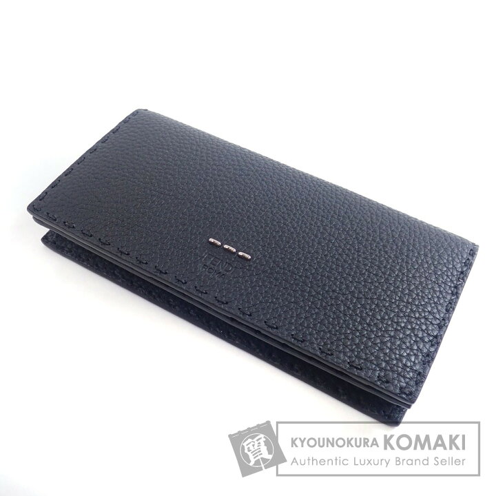 楽天市場】フェンディ ロゴマーク 長財布（小銭入れあり） カーフ  