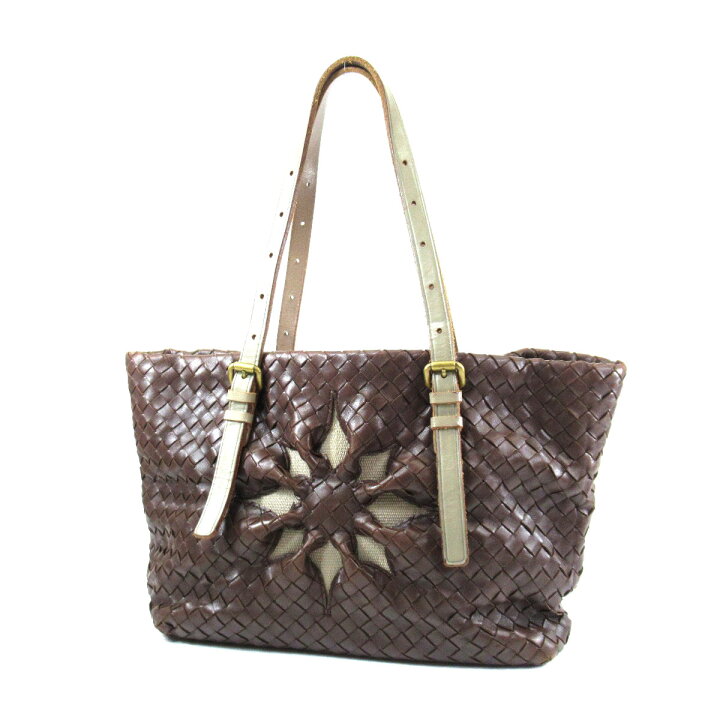 楽天市場】BOTTEGA VENETA イントレチャート トートバッグ レザー 