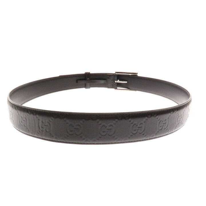 楽天市場】グッチ 146413 GG柄 ベルト レザー メンズ 【中古】 【GUCCI  