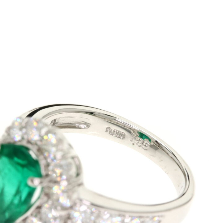 楽天市場】1.85ct コロンビア産エメラルド/ペアシェイプ 