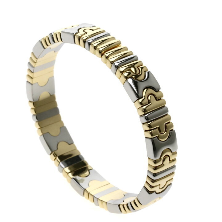 楽天市場】BVLGARI パレンテシ ブレスレット K18イエローゴールド/SS 