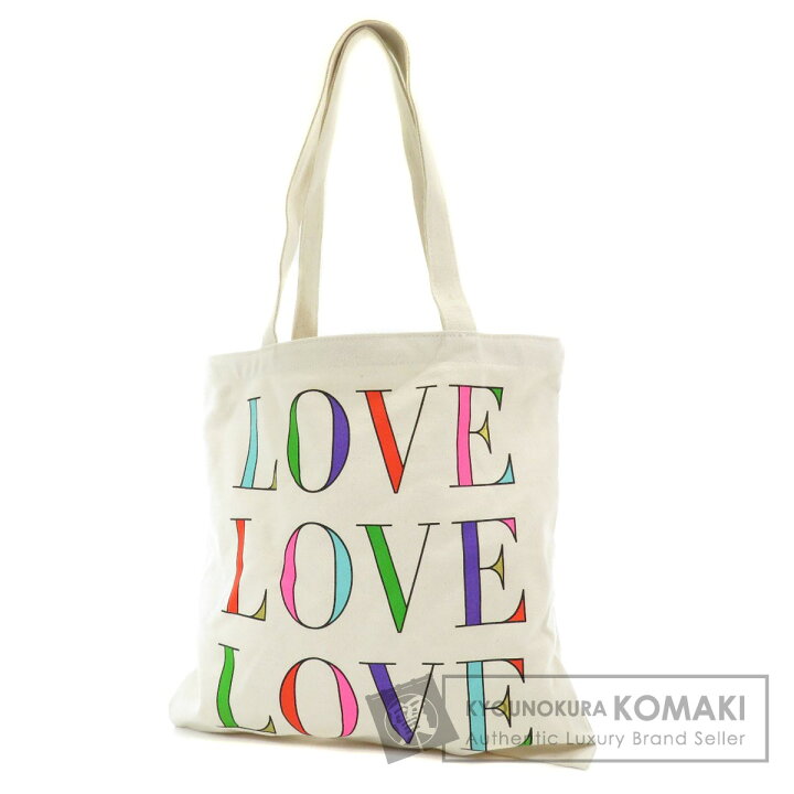 楽天市場】kate spade LOVEロゴデザイン トートバッグ キャンバス 