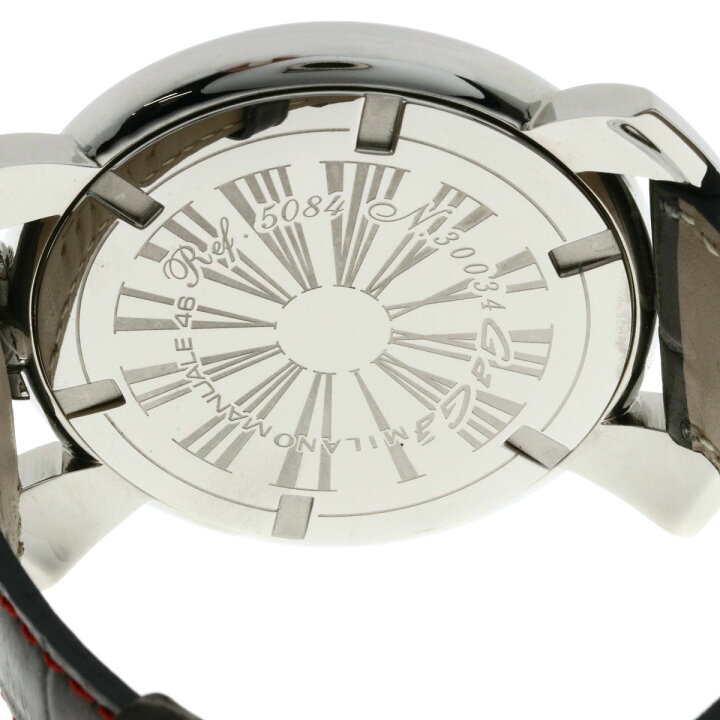 楽天市場】ガガ・ミラノ 5084 マヌアーレ スリム 46MM 腕時計 