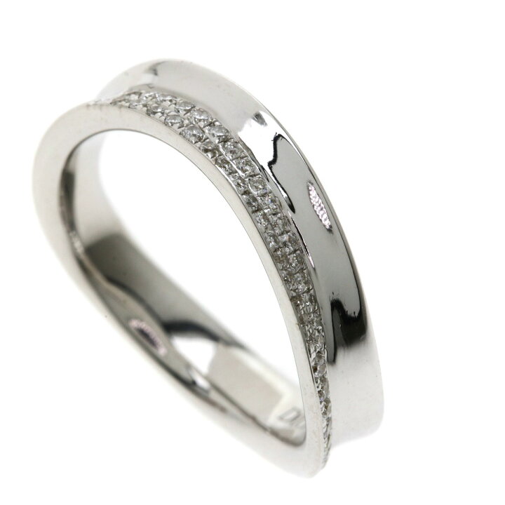楽天市場】0.18ct ウェーブデザイン ダイヤモンド リング・指輪 