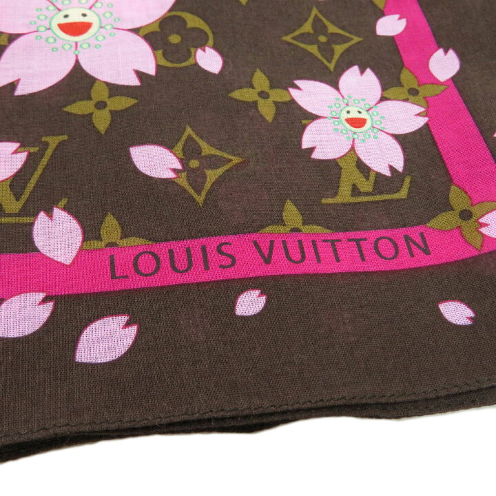 LOUIS VUITTON ルイヴィトン チェリーブロッサム 村上隆 スカーフ  