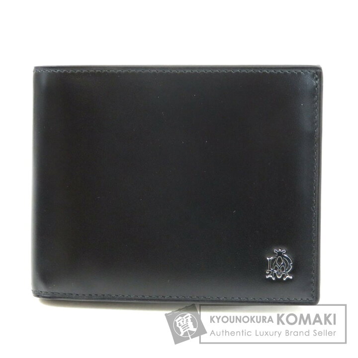 楽天市場】ダンヒル ロゴマーク 二つ折り財布（小銭入れあり） レザー  