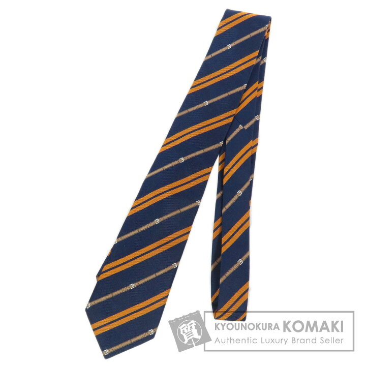 楽天市場】エルメス ベルト柄 ネクタイ シルク メンズ 【中古 
