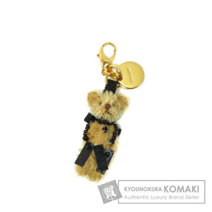 楽天市場】プラダ クマ チャーム キーホルダー 金属 レディース 【中古 
