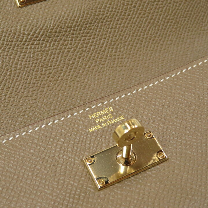 楽天市場】エルメス ケリーウォレット ゴールド金具 長財布（小銭入れ  
