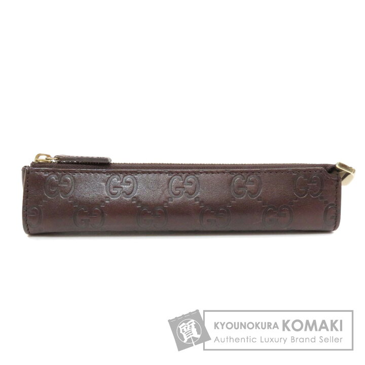 楽天市場】グッチ 170780 GG ペンケース レザー レディース 【中古  