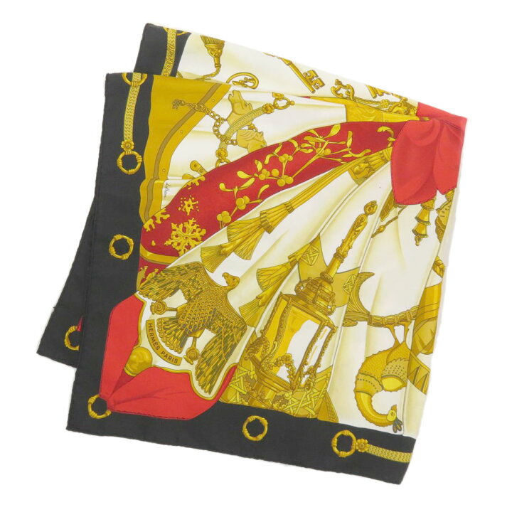 楽天市場】エルメス カレ90 Soleil de Soie シルクの太陽 スカーフ  