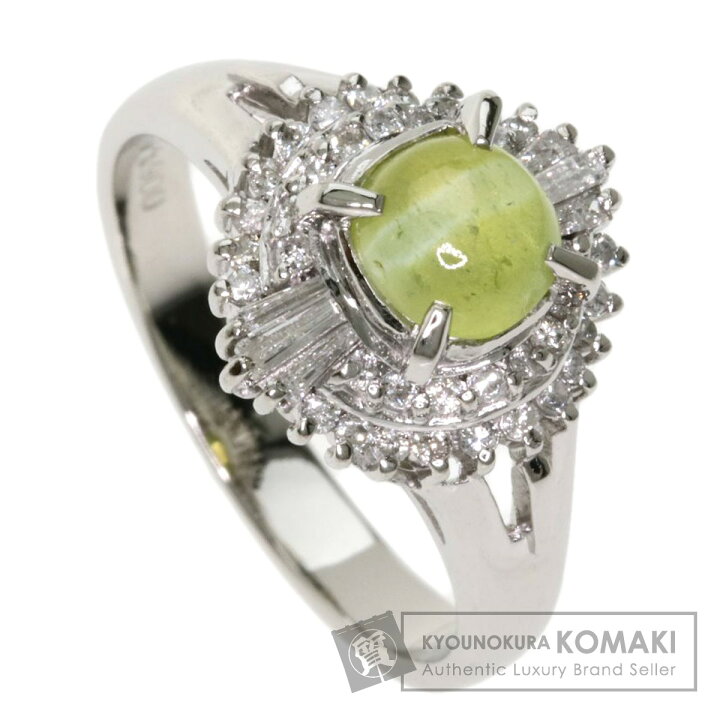 K18/pt900 ラグジュアリー ダイヤモンド 1.07ct リング