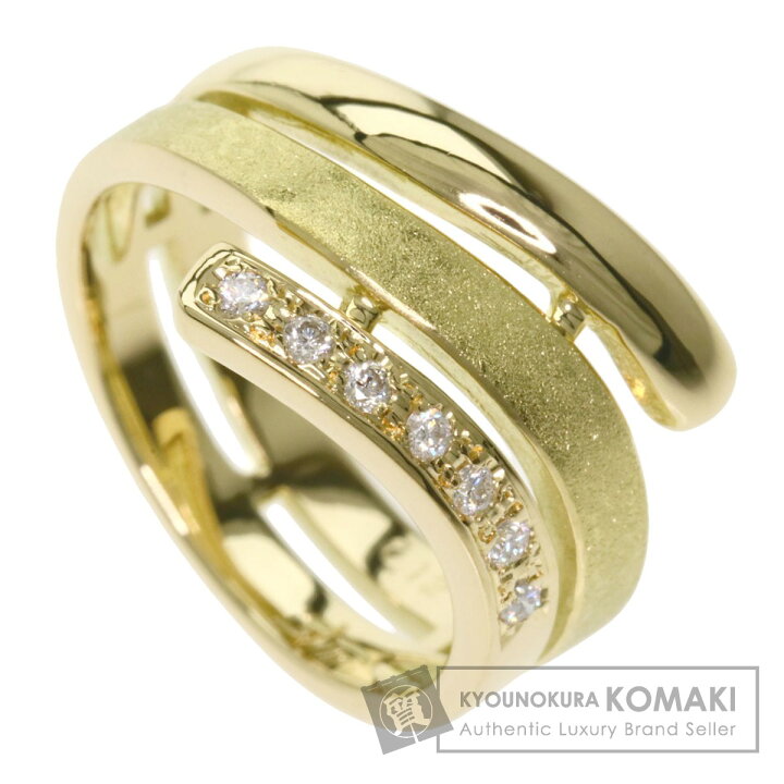 楽天市場】0.12ct 田村俊一 ダイヤモンド リング・指輪 K18イエロー 