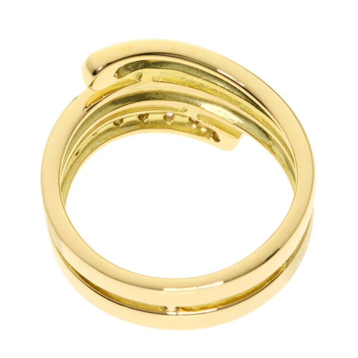 楽天市場】0.12ct 田村俊一 ダイヤモンド リング・指輪 K18イエロー 
