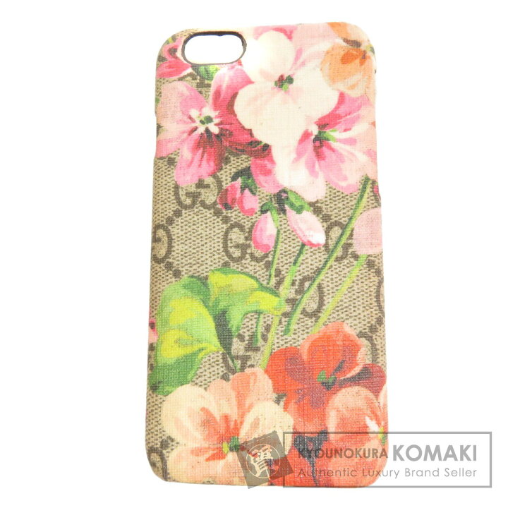 楽天市場】グッチ iPhone6・6S GGブルームス iPhoneケース PVC  