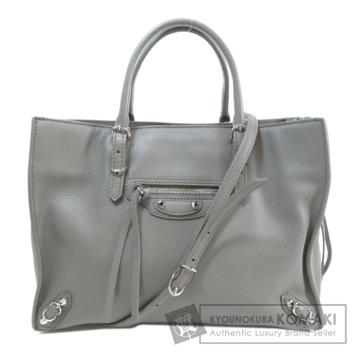 中古】 BALENCIAGA （バレンシアガ） ペーパー A6 ジップアラウンド 
