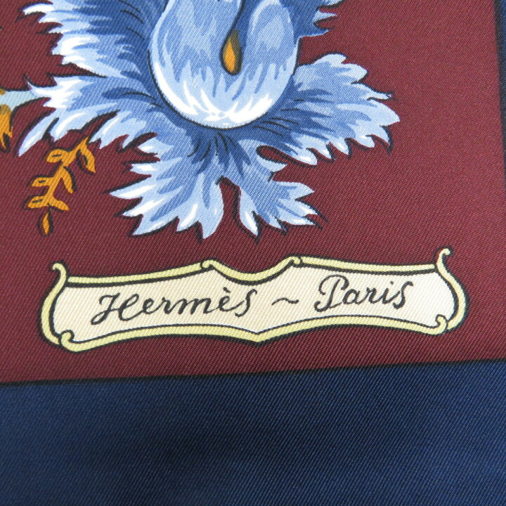 楽天市場】エルメス カレ90 Les Jardiniers du Roy 庭師のロイ 