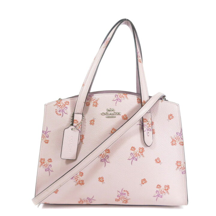 楽天市場 コーチ フラワーモチーフ 2way トートバッグ レザー レディース 中古 Coach ブランド京の蔵小牧 最安挑戦