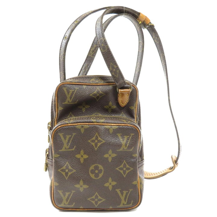 LOUIS VUITTON ヴィトン ミニ アマゾン ファスナー解れ 【ルイヴィトン 