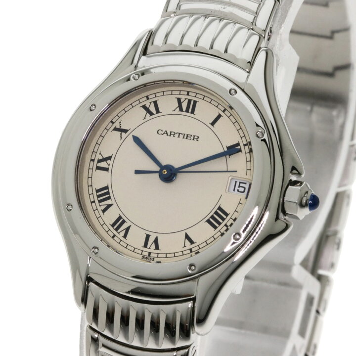 楽天市場】カルティエ パンテール クーガー SM 腕時計 ステンレス  