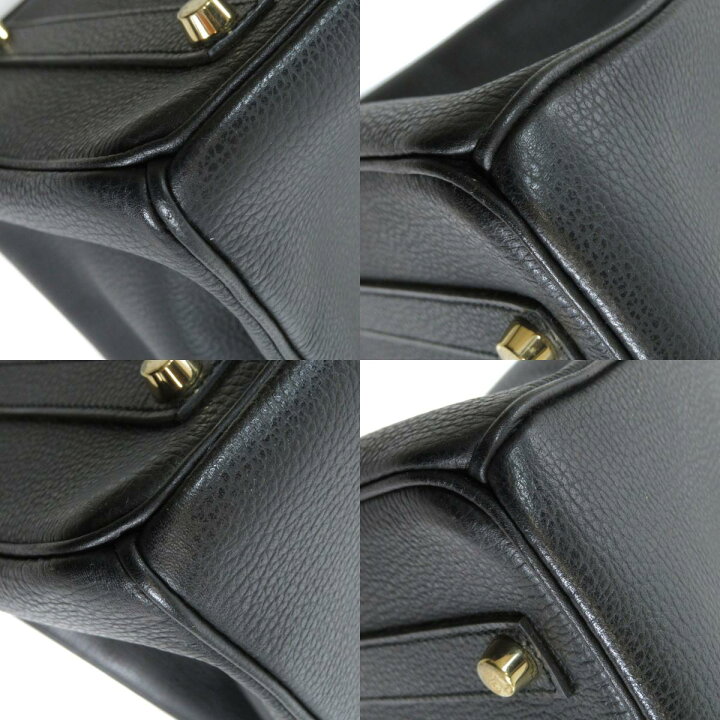 楽天市場】エルメス バーキン35 ゴールド金具 ヴァッシュリエジェ 黒 