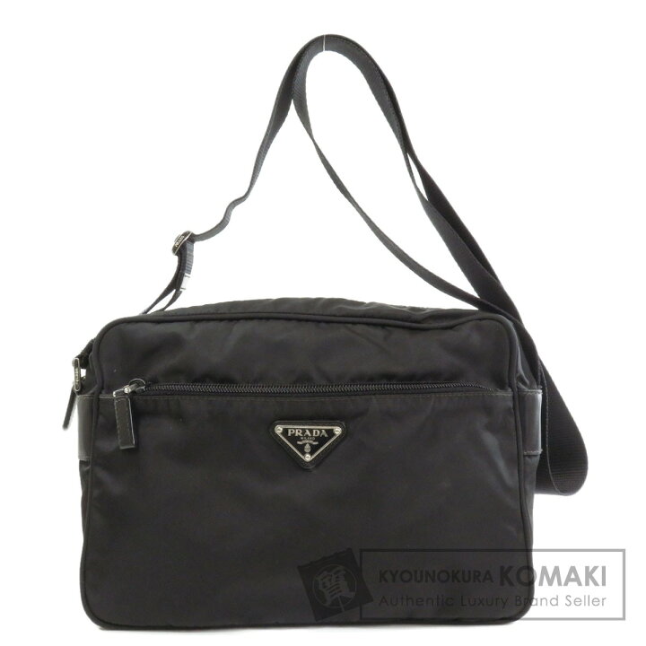 ☆ プラダ マチなしショルダー BT175Z トルコ石 ナイロン 中古美品