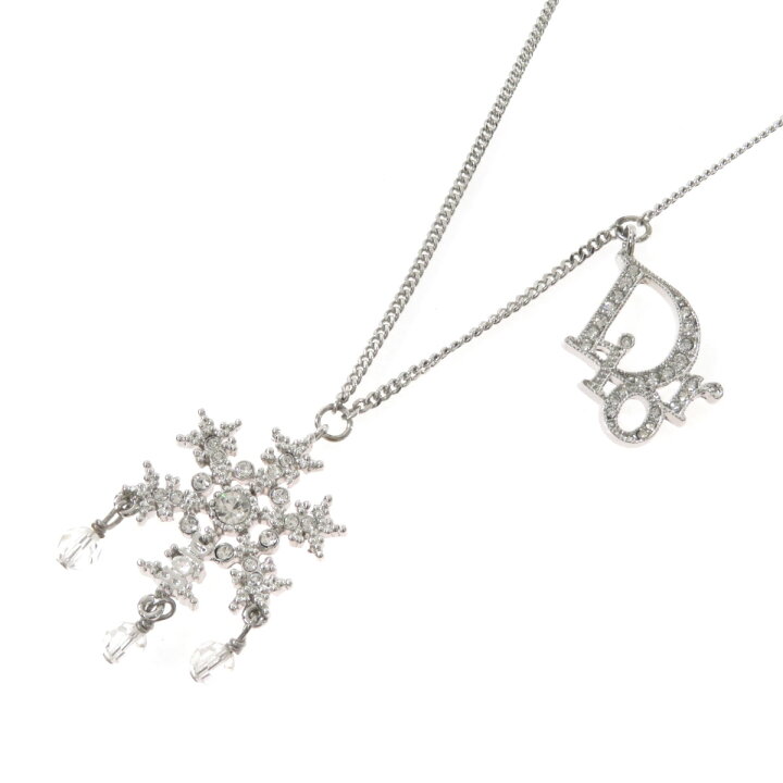 Christian Dior ロゴ 雪の結晶モチーフ スノーフレイク ヴィンテージ  
