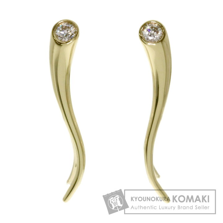 楽天市場】ジョージジェンセン マジック ダイヤモンド ピアス K18 
