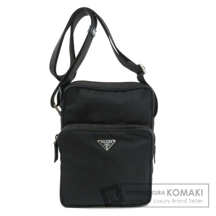 PRADA プラダ ロゴマーク ハンドバッグ ナイロン素材 レディース 中古 