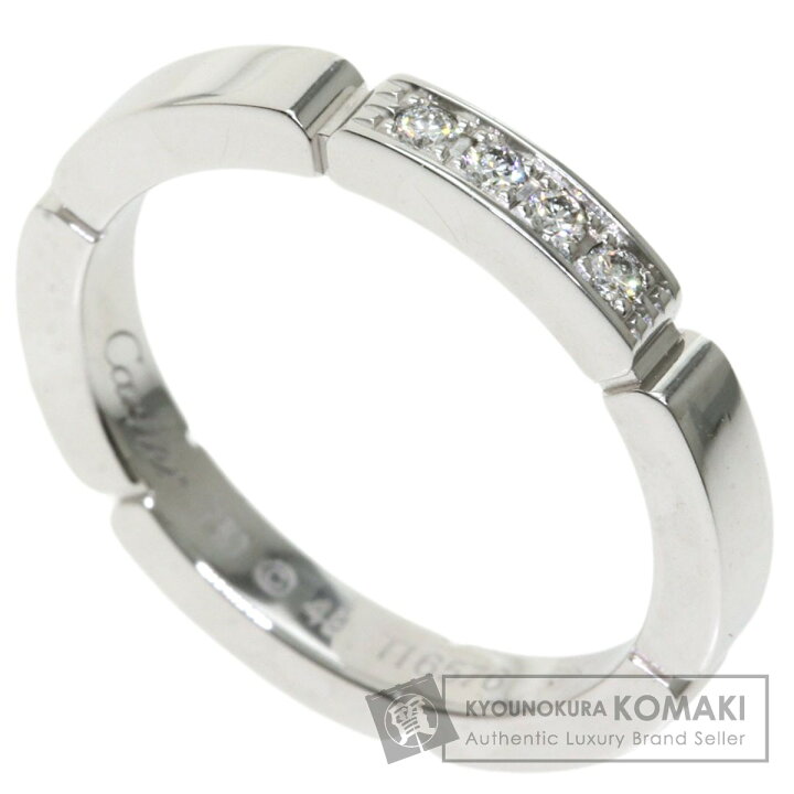 楽天市場】カルティエ マイヨンパンテール 4P ダイヤモンド #49 リング 