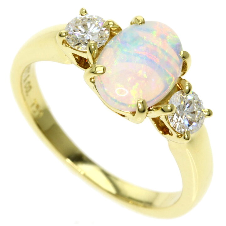 ジュエリー JEWELRY ファイアオパール ダイヤモンド リング リング  