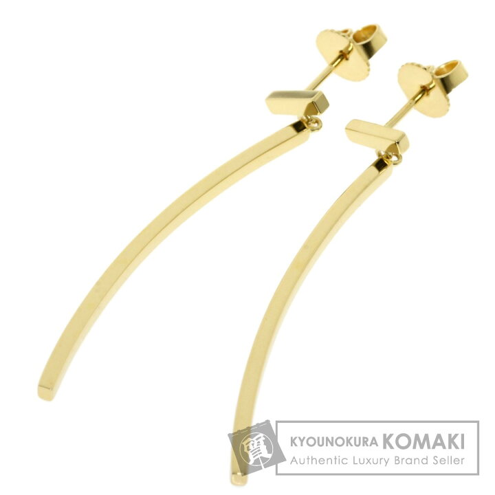楽天市場】ティファニー T バー ピアス K18イエローゴールド 