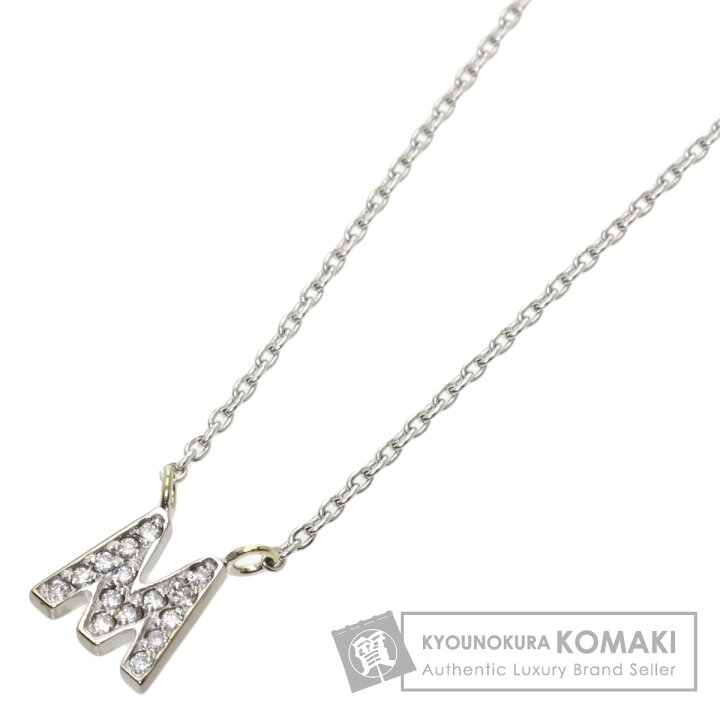 楽天市場】スタージュエリー イニシャルモチーフ M ネックレス K18  