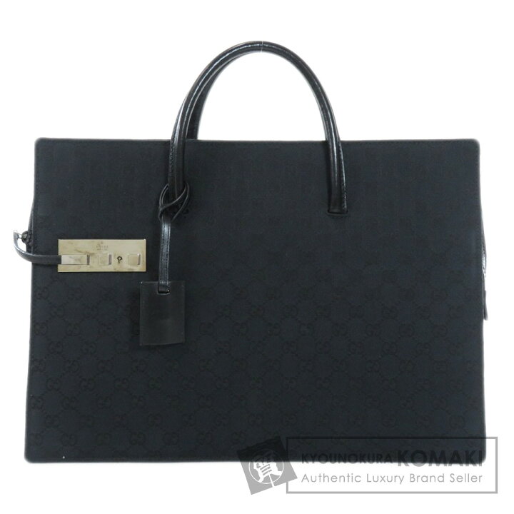 楽天市場】グッチ 015 3708 GG ビジネスバッグ キャンバス/レザー 