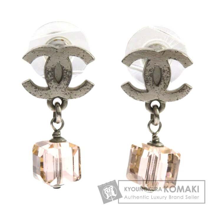 楽天市場】シャネル ココマーク ピアス 金属製 レディース 【中古  