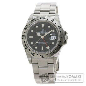 ロレックス 16570 エクスプローラー2 腕時計 ステンレススチール/SS メンズ 【中古】【ROLEX】