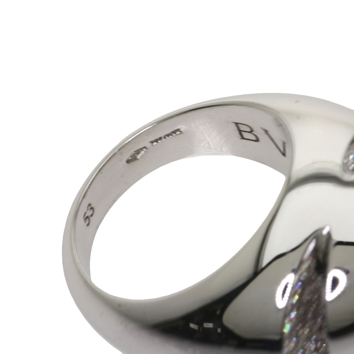 楽天市場】ブルガリ カボション ダイヤモンド #53 リング・指輪 K18 