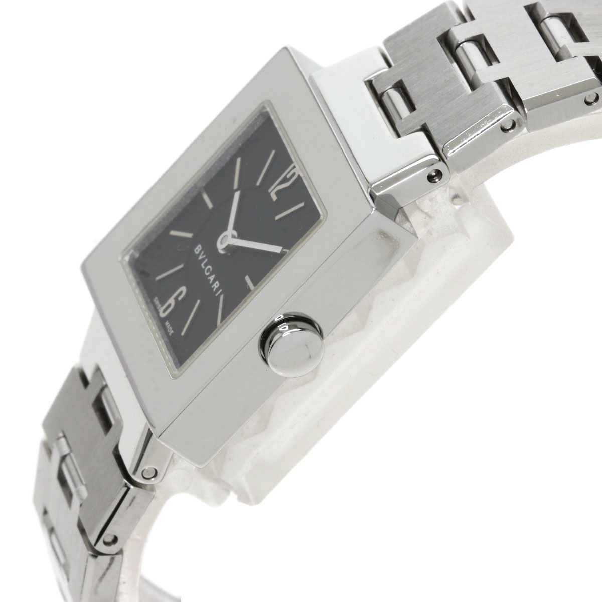 楽天市場】ブルガリ SQ22SS クアドラード 腕時計 ステンレススチール 