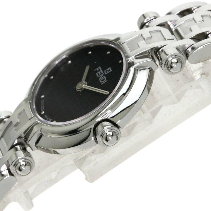 楽天市場】フェンディ 750L ズッカ柄 腕時計 OH済 ステンレススチール  