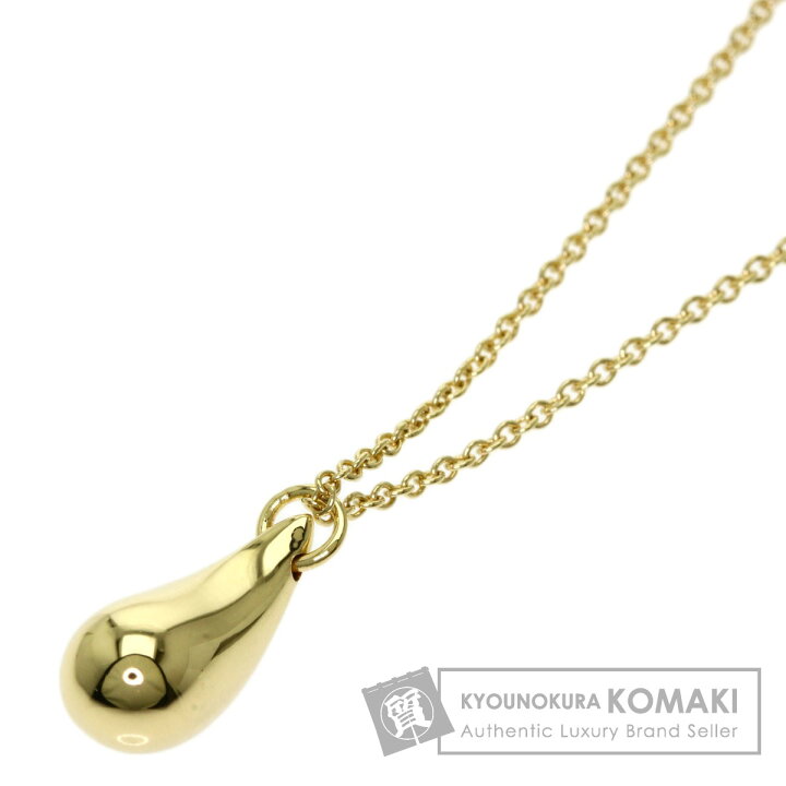 楽天市場】ティファニー ティアドロップ ネックレス K18イエロー  