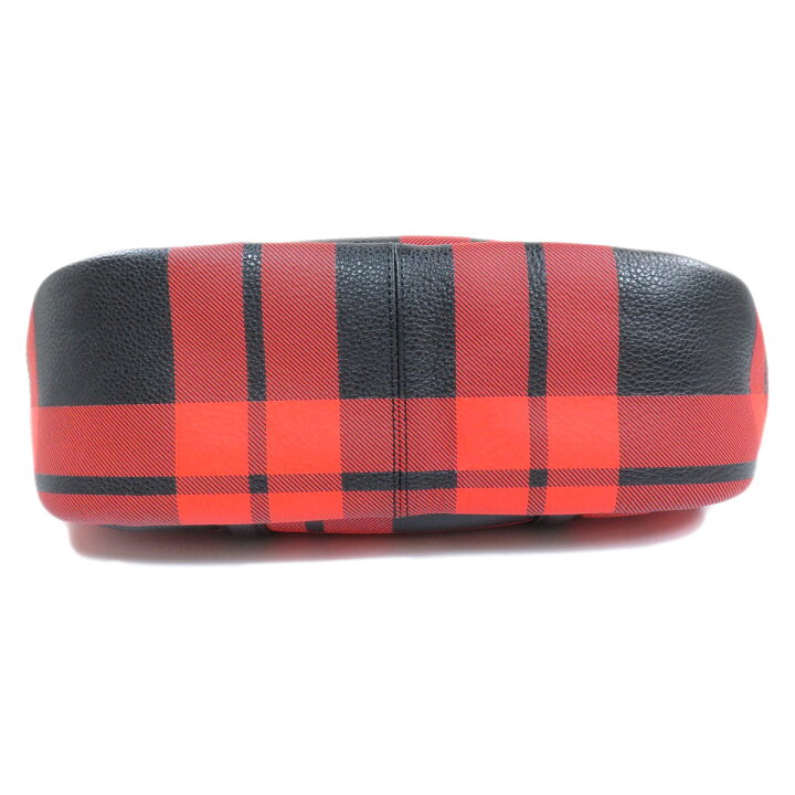 楽天市場】コーチ 36114 チェック柄 トートバッグ レザー レディース 