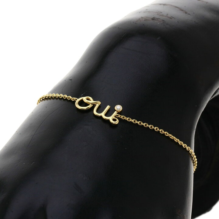 楽天市場】ディオール OUI ダイヤモンド ブレスレット K18イエロー  