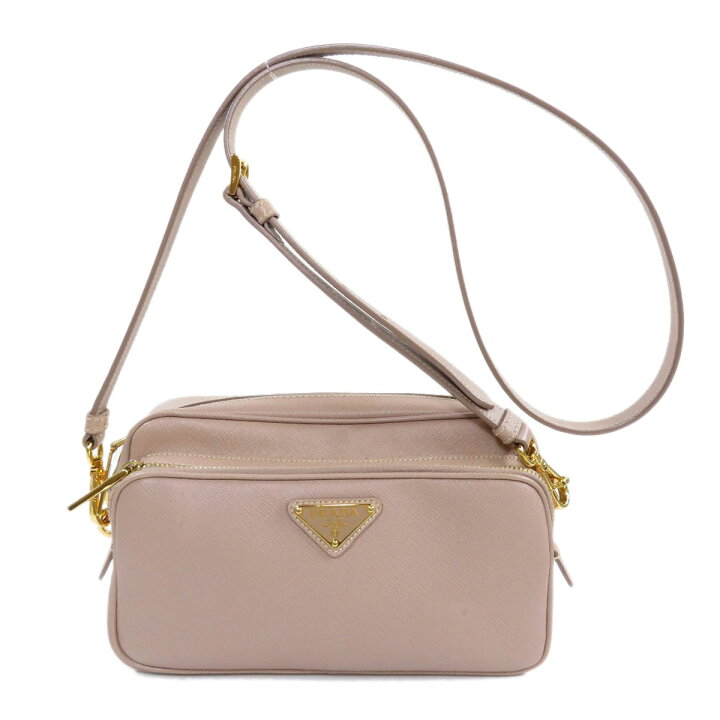 楽天市場】プラダ BT1010 ロゴ金具 サフィアーノ ショルダーバッグ 