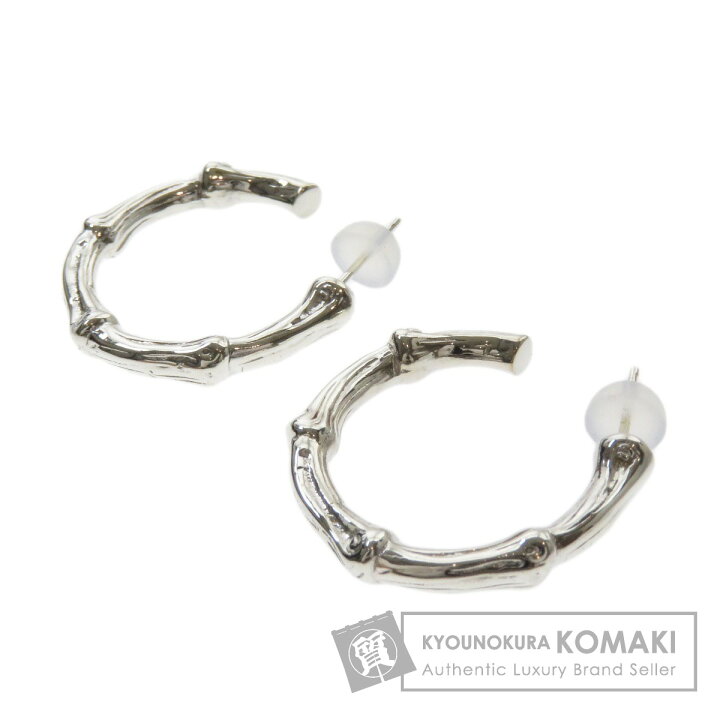 楽天市場】ティファニー バンブー フープピアス ピアス シルバー 
