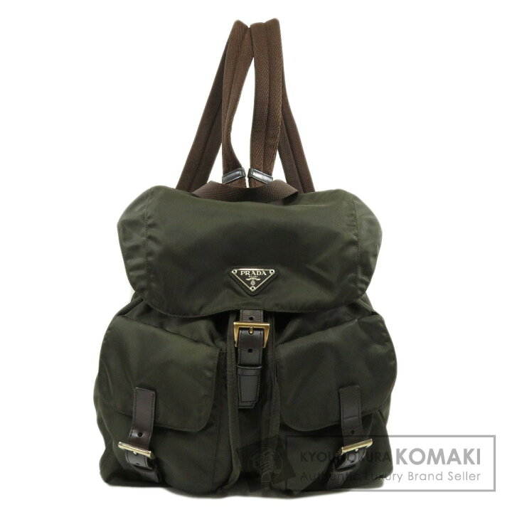 楽天市場】プラダ B2811 ロゴ金具 リュック・デイパック ナイロン素材  