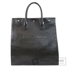 【SpringSALE開催! 4/18 17時～4/24 9時迄!】サンローラン ロゴ トートバッグ レザー レディース 【中古】【SAINT LAURENT】