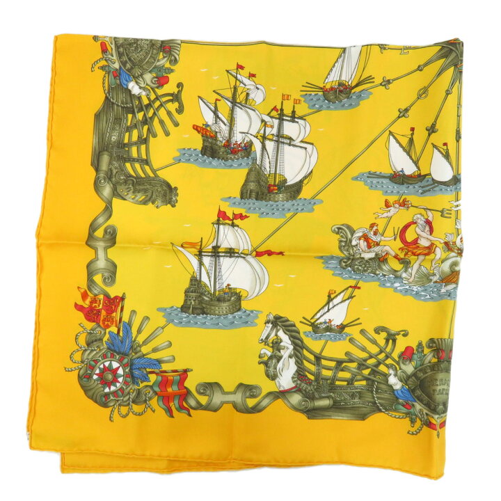 楽天市場】エルメス カレ90 光の帆船 VOILES DE LUMIERE 1572 スカーフ 