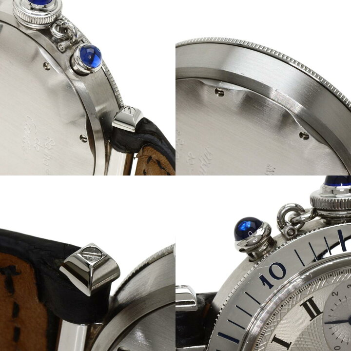 楽天市場】カルティエ W3101855 パシャ 38mm クロノグラフ 腕時計 