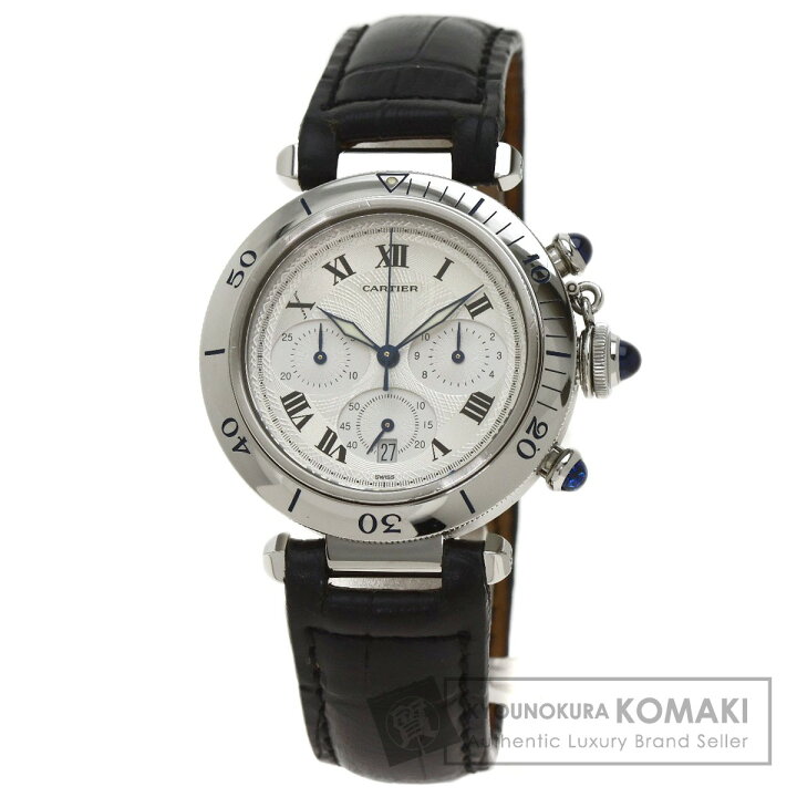 楽天市場】カルティエ W3101855 パシャ 38mm クロノグラフ 腕時計 