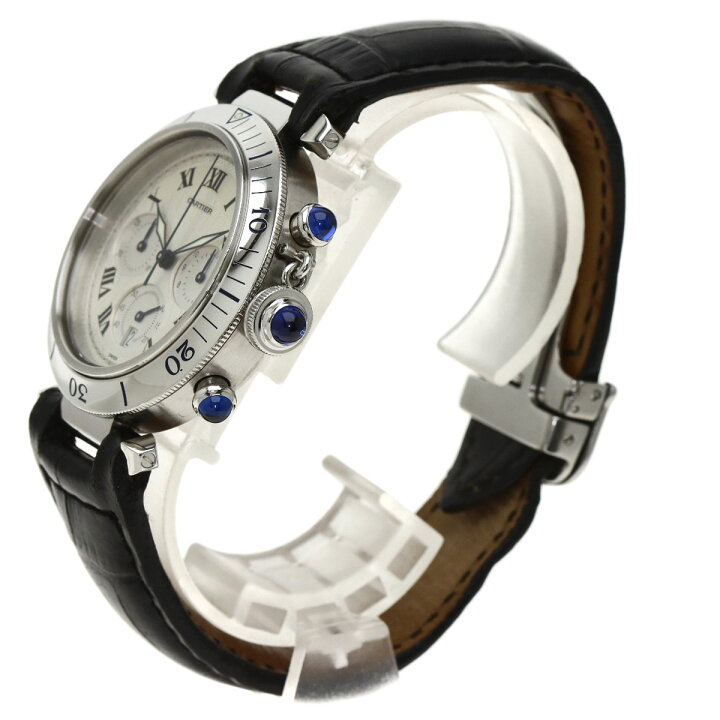 楽天市場】カルティエ W3101855 パシャ 38mm クロノグラフ 腕時計 